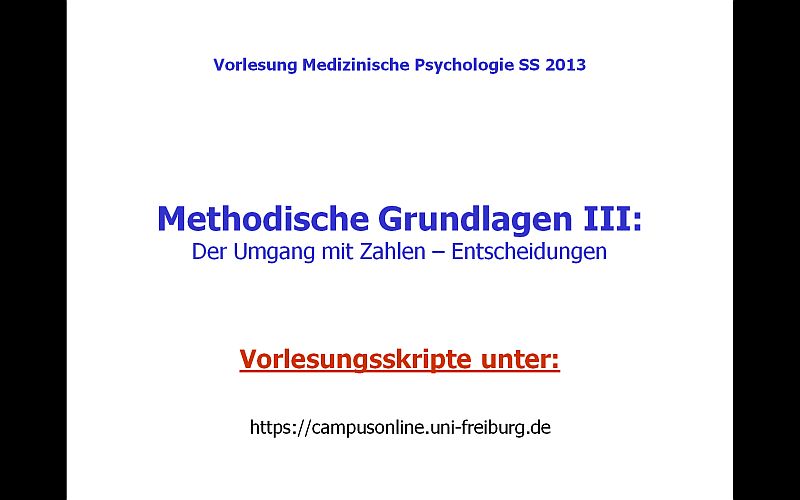 methodische Grundlagen Teil 3